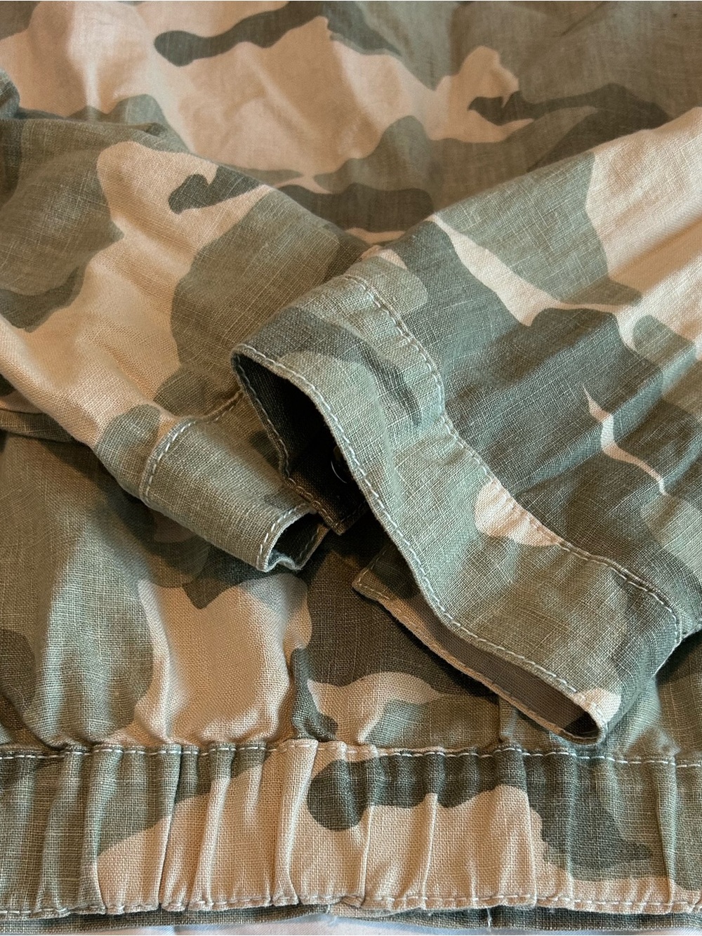 ZARA Linen Cropped Jacket - Picture 9 of 11